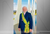 Lula divulga foto oficial como presidente da República
