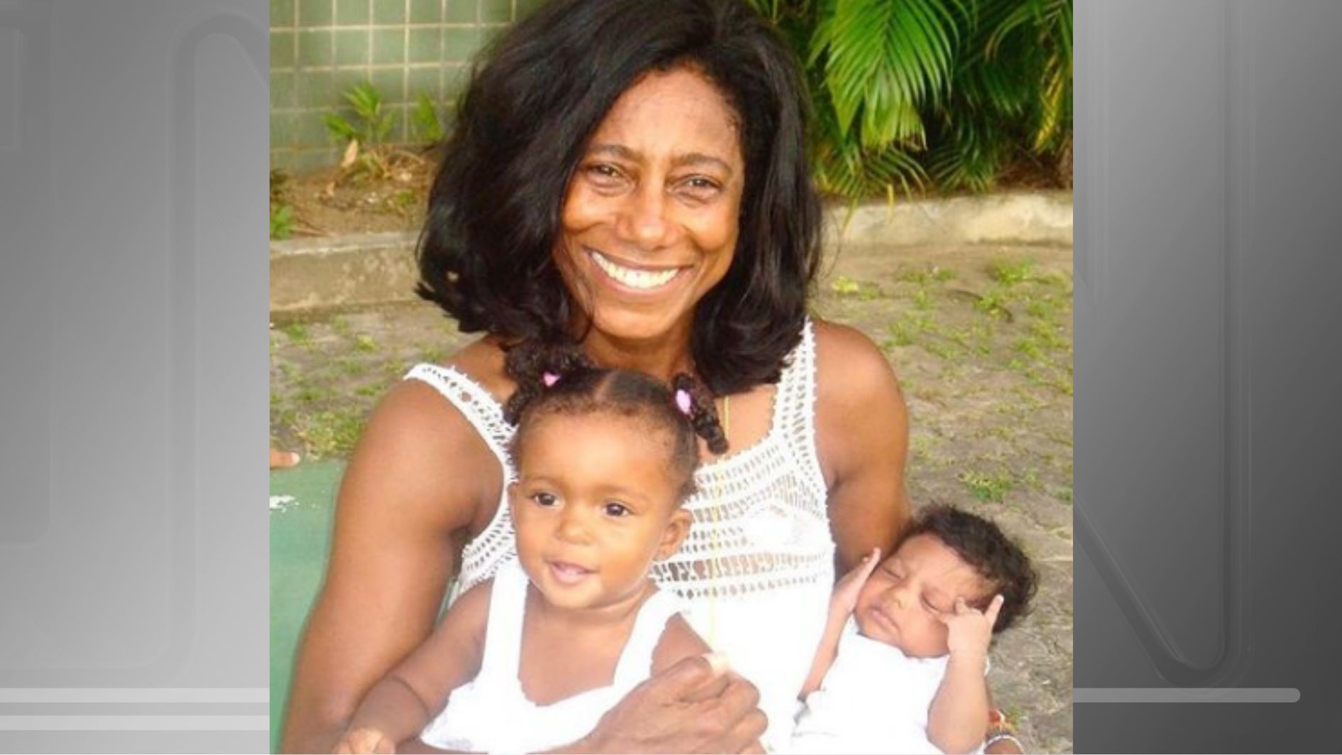 Glória Maria e suas filhas, Laura e Maria