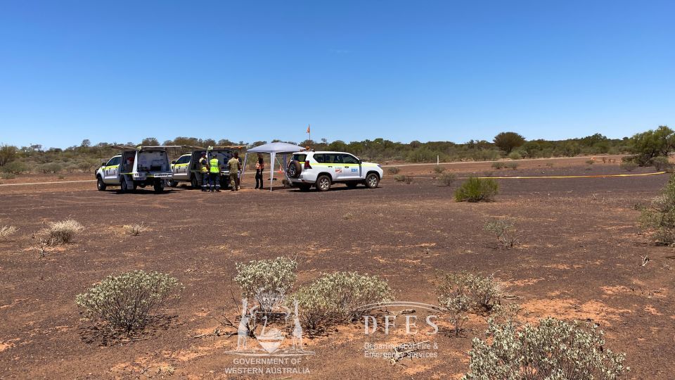 Grupos de busca encontraram a cápsula radioativa depois de 6 dias / Department of Fire and Emergency Services WA / Divulgação