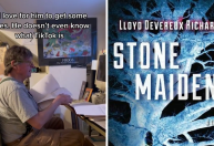 Escritor entra na lista de mais vendidos graças a um TikTok da filha