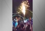 Cantor ironiza tragédia da Boate Kiss durante apresentação com pirotecnia