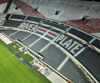 Estádio do River Plate passa a ser o maior da América do Sul, com capacidade para 84.567 torcedores
