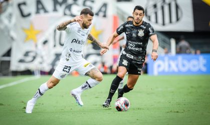 Santos e Corinthians empatam clássico em 2 a 2