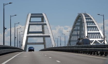 Ponte Kerch é reaberta após explosão em outubro de 2022