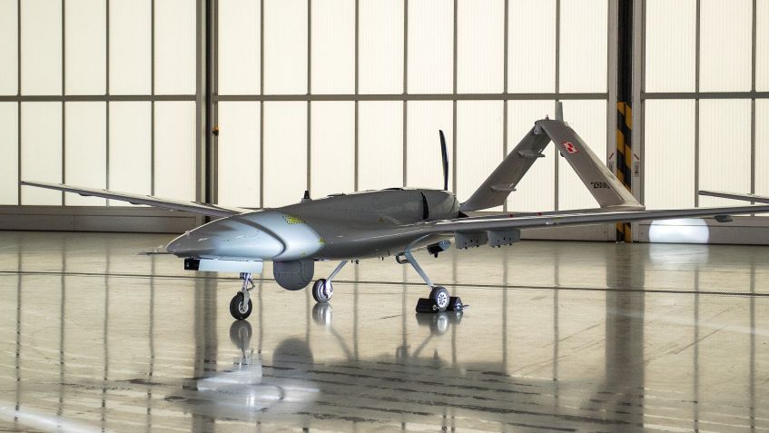Drone Bayraktar TB2 / Polish Ministry of Defense/Handout/Anadolu Agency via Getty Images