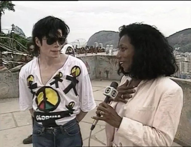 A entrevista com Michael Jackson foi a que mais marcou a jornalista / Reprodução/TV Globo