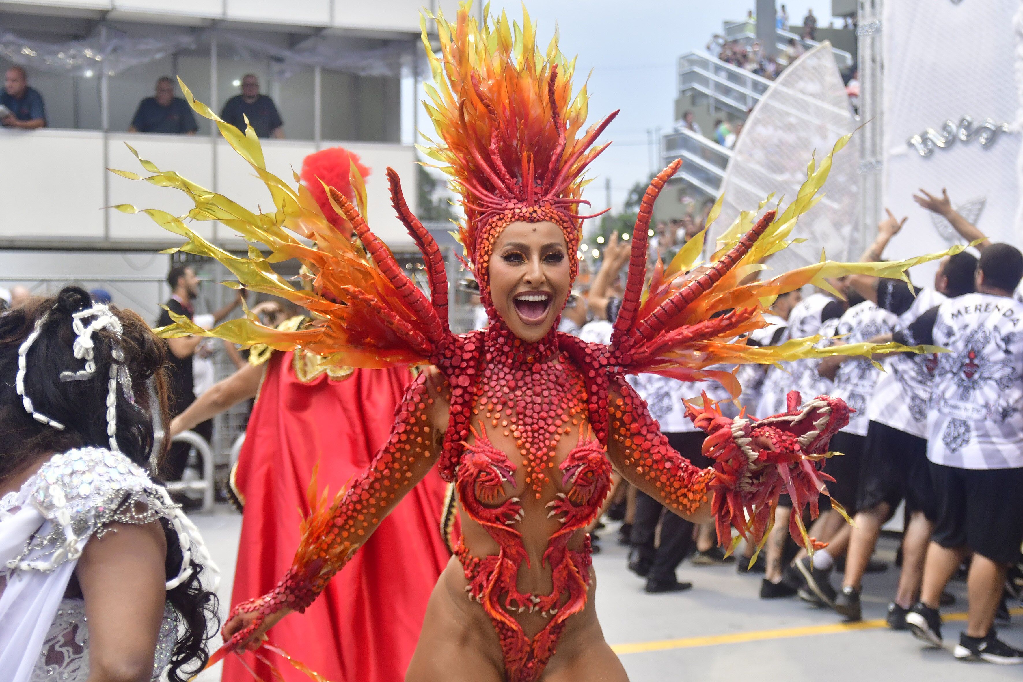 Sabrina Sato, Rainha de Bateria da Escola de Samba Gaviões da Fiel / Eduardo Carmim/ Agência Estado