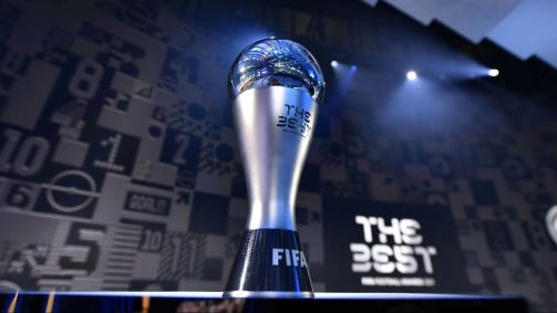 Trófeu do prêmio The Best, da Fifa