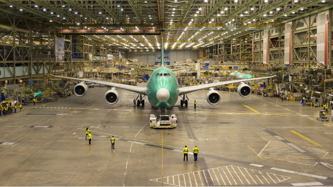 O último Boeing 747 deixou a fábrica da empresa em Washington em 6 de dezembro de 2022 / Paul Weatherman/Boeing