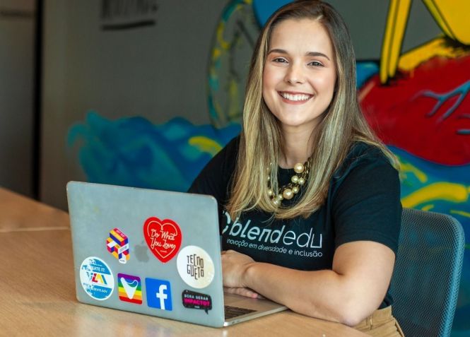 Thalita Gelenske, CEO e fundadora da Blend Edu / Divulgação