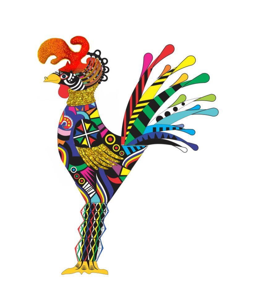 Projeção da alegoria do Galo da Madrugada para o Carnaval 2023 / Divulgação/Prefeitura do Recife/PCR