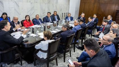 Reunião de líderes do Senado