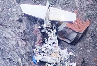 Equipes de resgate vasculham vulcão filipino após avistar destroços de avião desaparecido