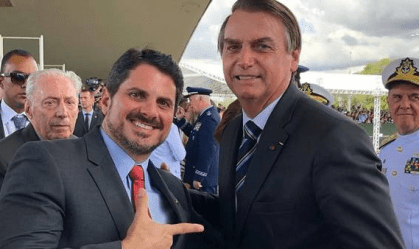 Marcos do Val  e Jair Bolsonaro