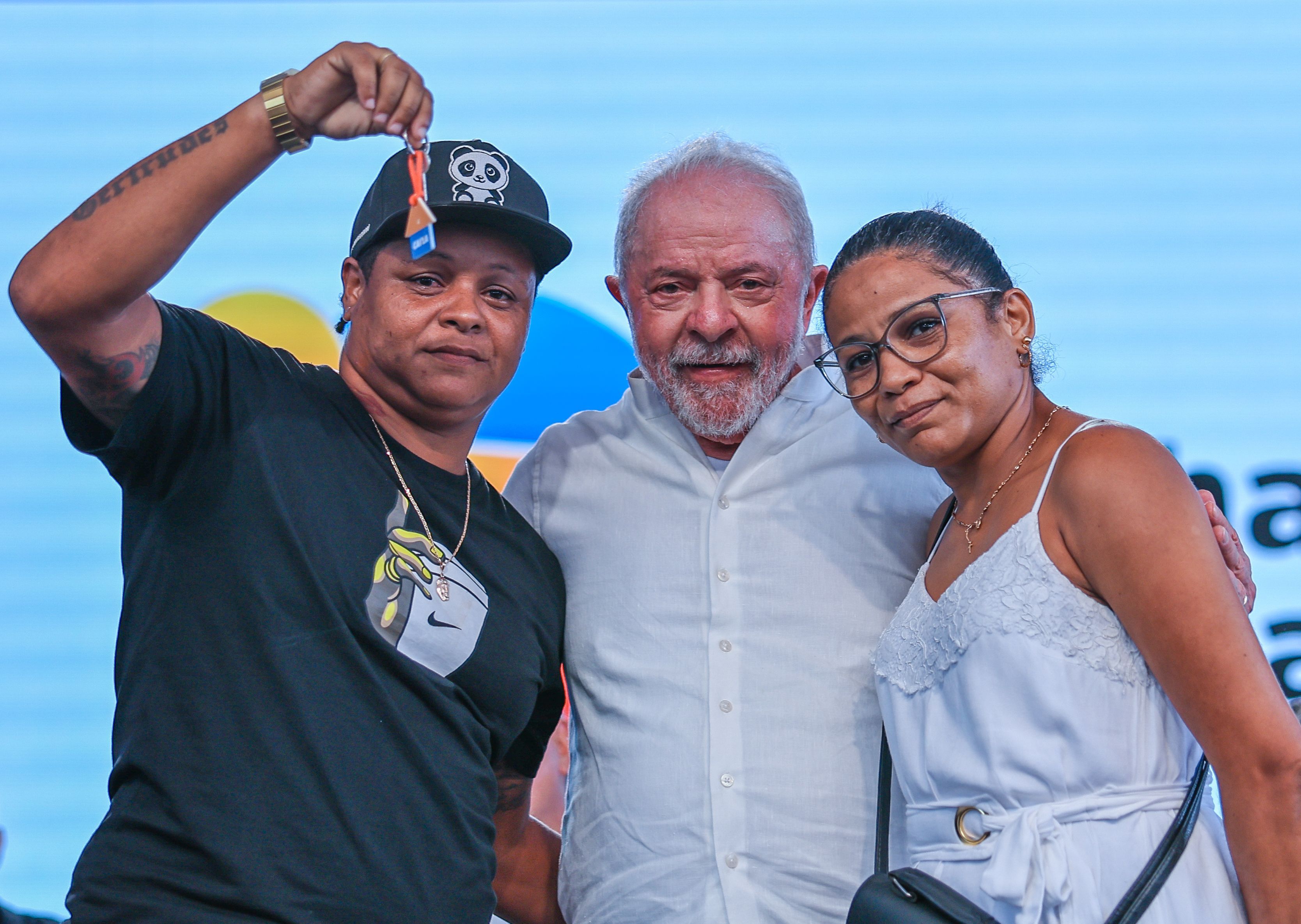 Lançamento do novo programa Minha Casa Minha Vida e entrega de empreendimentos do programa em Santo Amaro (BA) / Ricardo Stuckert/PR