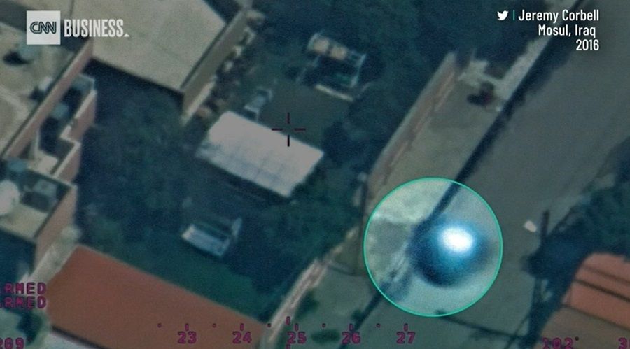 Gravação militar dos EUA mostra objeto voador em zona de conflito, afirma documentarista / Reprodução