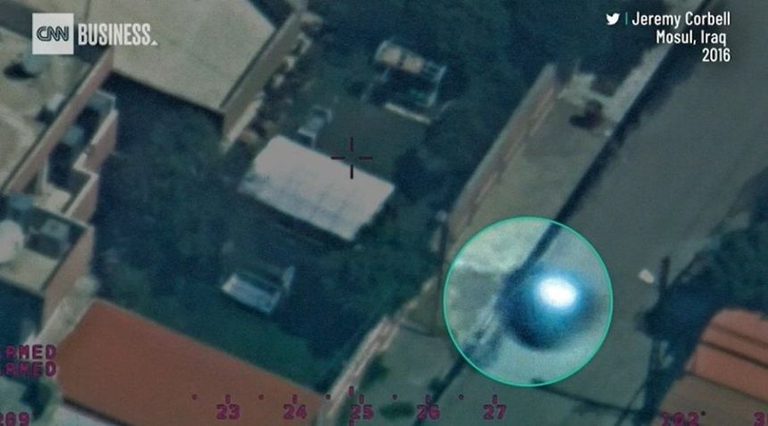 Gravação militar dos EUA mostra objeto voador em zona de conflito, afirma documentarista / Reprodução
