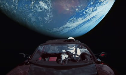 tesla roadster spacex
