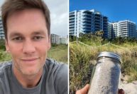 Areia da praia onde Tom Brady anunciou aposentadoria vai a leilão; lances passam de R$ 500 mil