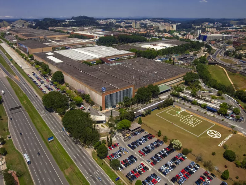 volkswagen montadora veículos carros indústria fábrica