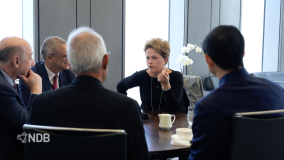 Em Xangai, Dilma tem primeiro dia como presidente do banco dos Brics