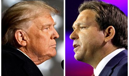Trump mira em DeSantis ao abordar educação na corrida eleitoral de 2024