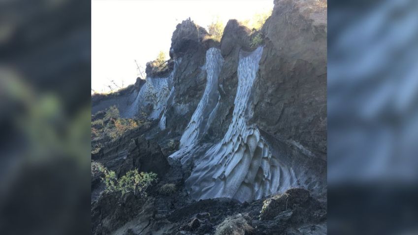 O degelo do permafrost pode ser gradual ou acontecer muito mais rapidamente. / Jean-Michel Claverie/IGS/CNRS-AM