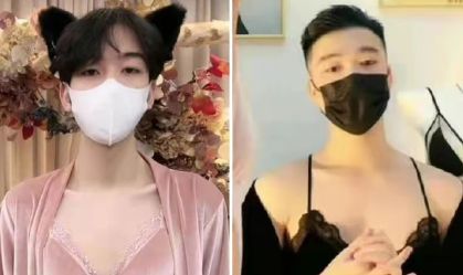 Com censura da China contra mulheres de lingerie, homens substituem modelos