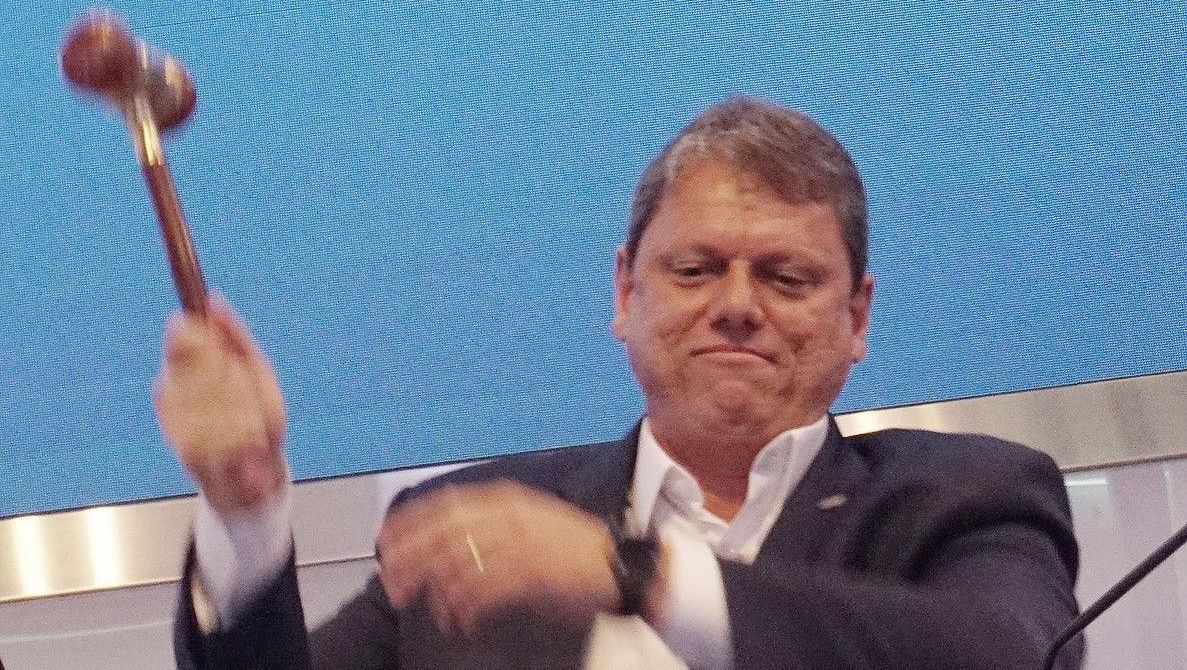 Governador bate martelo no Leilão do Lote Rodoanel Norte
