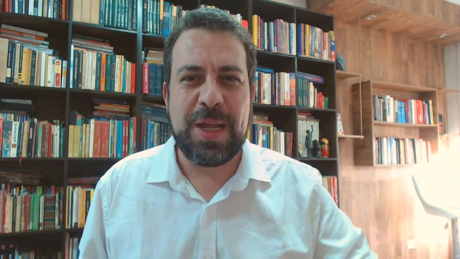 Guilherme Boulos (PSOL-SP), deputado federal, em entrevista à CNN