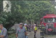 Helicóptero que caiu em São Paulo bateu em coqueiro, dizem bombeiros