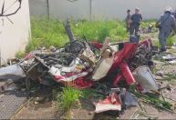 Helicóptero cai na região da Barra Funda e deixa quatro mortos, em São Paulo