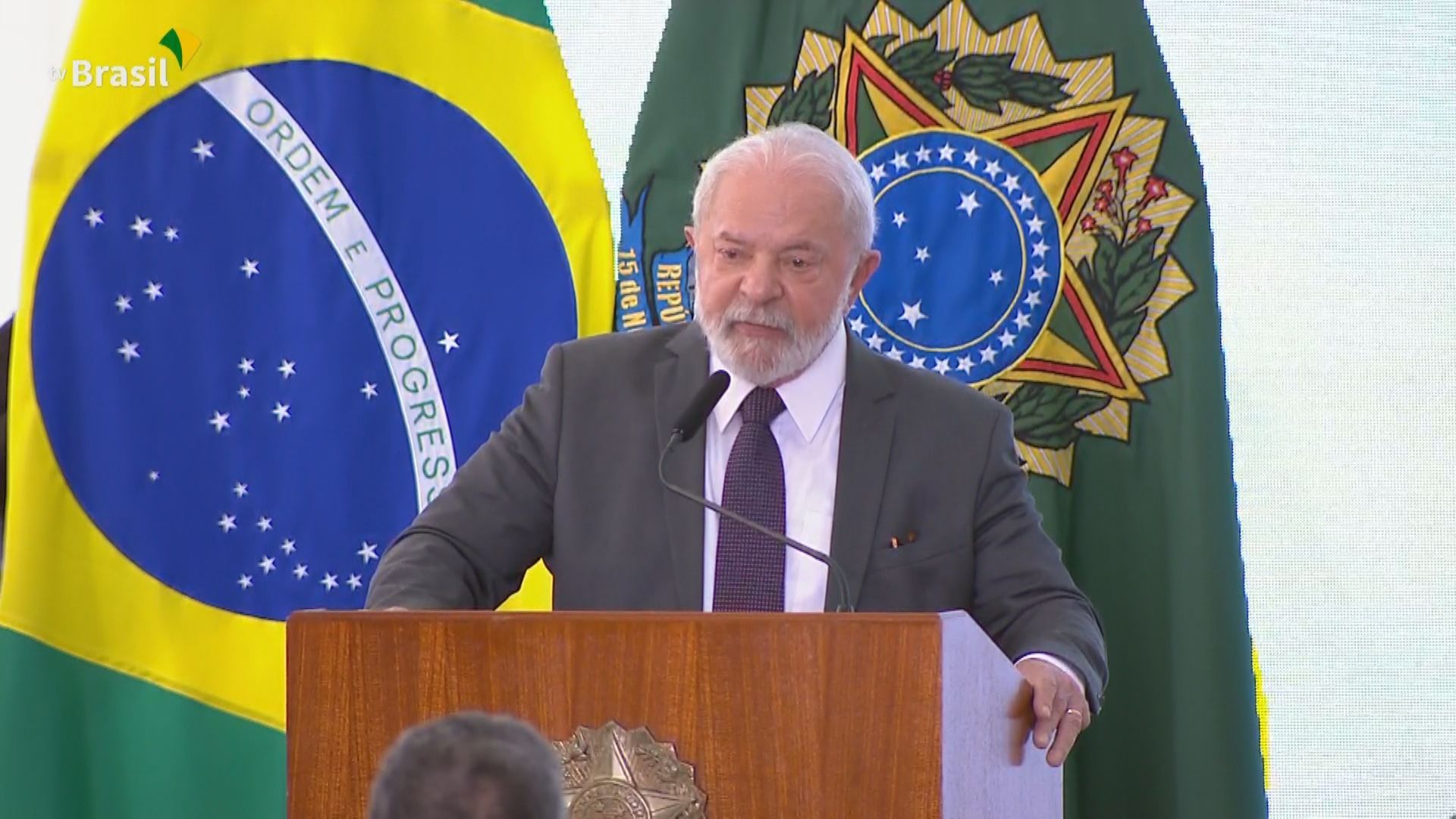 Presidente Luiz Inácio Lula da Silva (PT) no lançamento do programa Mais Médicos