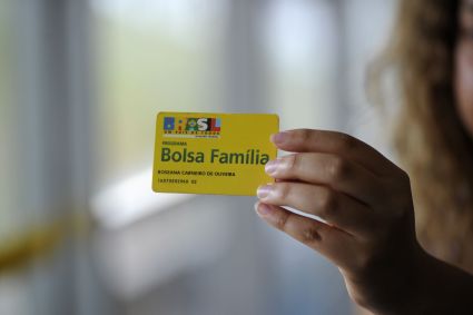 Cartão do programa Bolsa Família