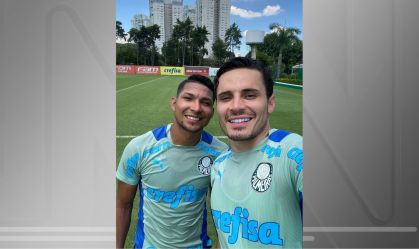 Rony e Raphael Veiga, do Palmeiras