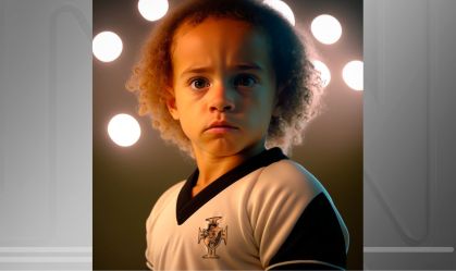 Vasco usa inteligência artificial para recriar jogadores quando crianças