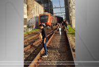 Trem descarrila e passageiros andam sobre trilhos em SP; não houve feridos