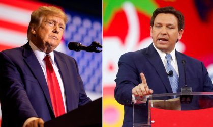 Utilizando aborto, DeSantis desafia Trump antes de prévias republicanas