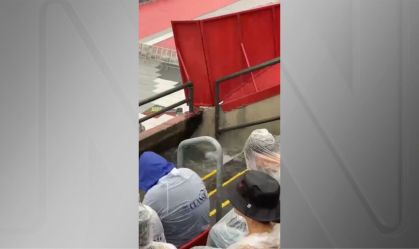 Imagem de destaque do post: Fãs do Coldplay registram alagamento no Morumbi antes de show