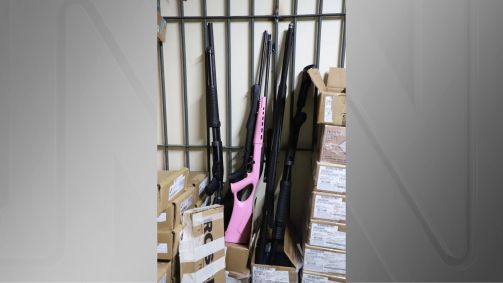 Armas apreendidas em operação policial no Rio de Janeiro