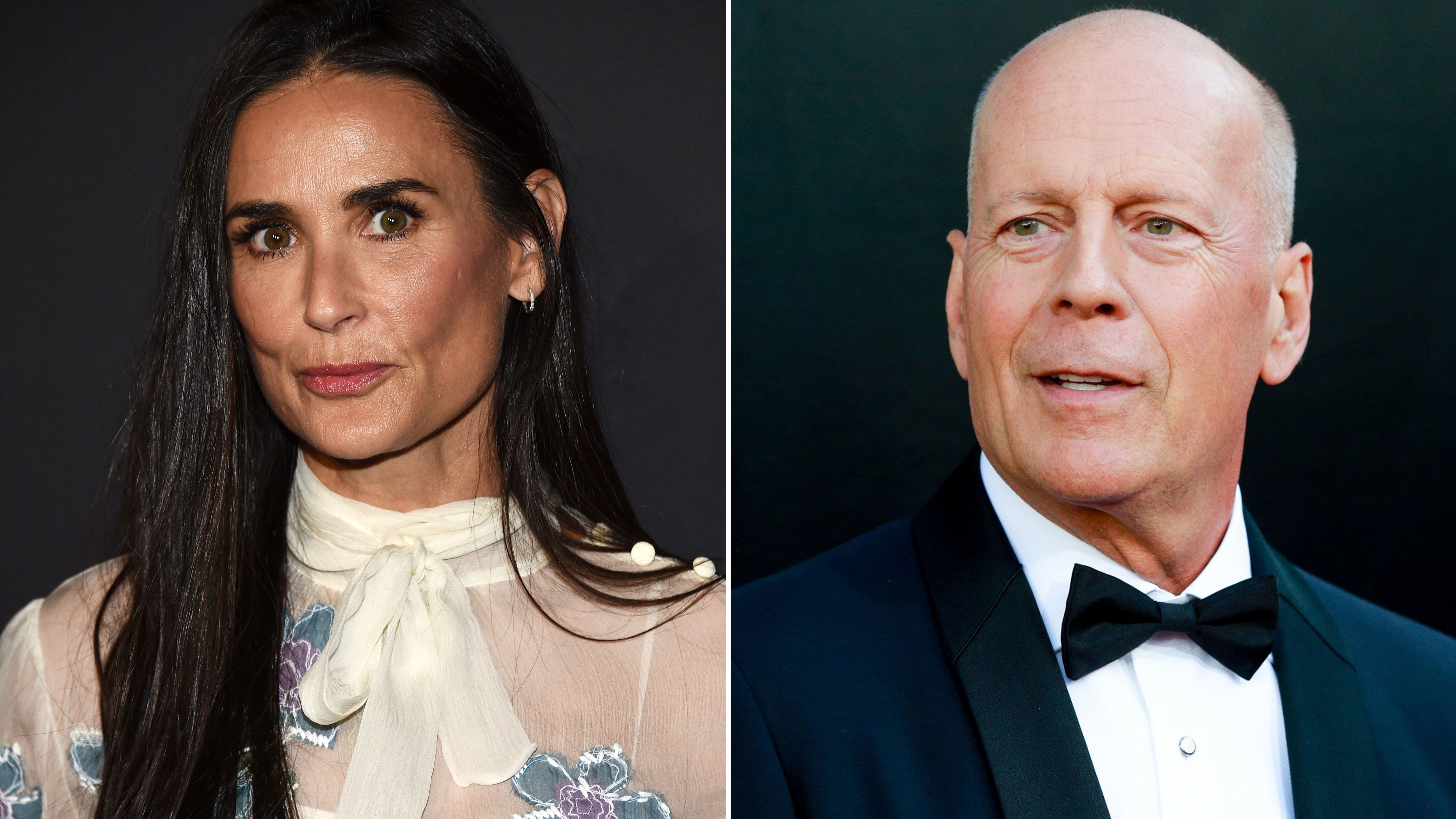 Demi Moore desabafa sobre doença do ex, Bruce Willis "Difícil de ver