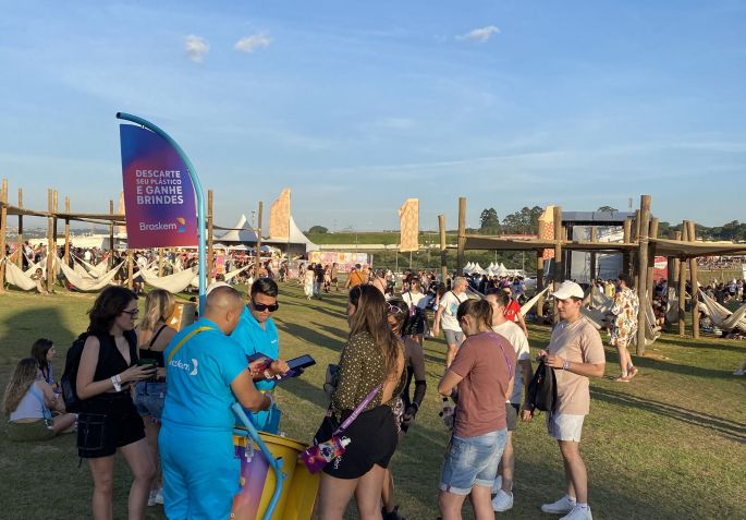 Lolla 2023: festival tem ações de sustentabilidade com foco no descarte de plástico / Léo Lopes / CNN