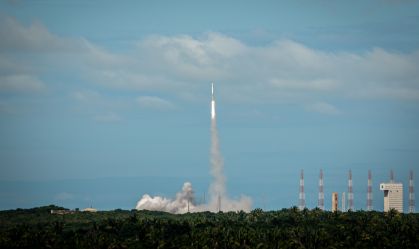 Foguete sul-coreano é lançado da base de Alcântara, no Maranhão; veja imagens