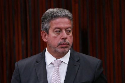 O presidente da Câmara, Arthur Lira, durante evento em Brasília