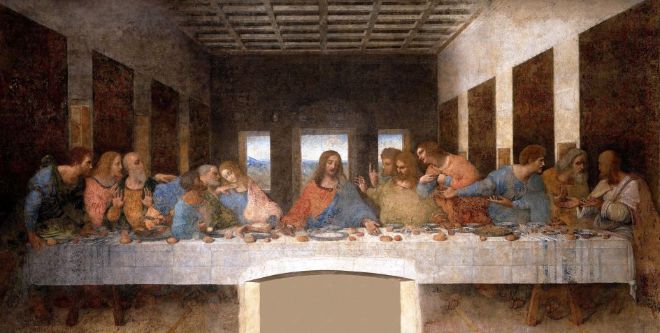 "A Última Ceia", de Leonardo Da Vinci, pintado em Milão / Universal History Archive/Getty Images