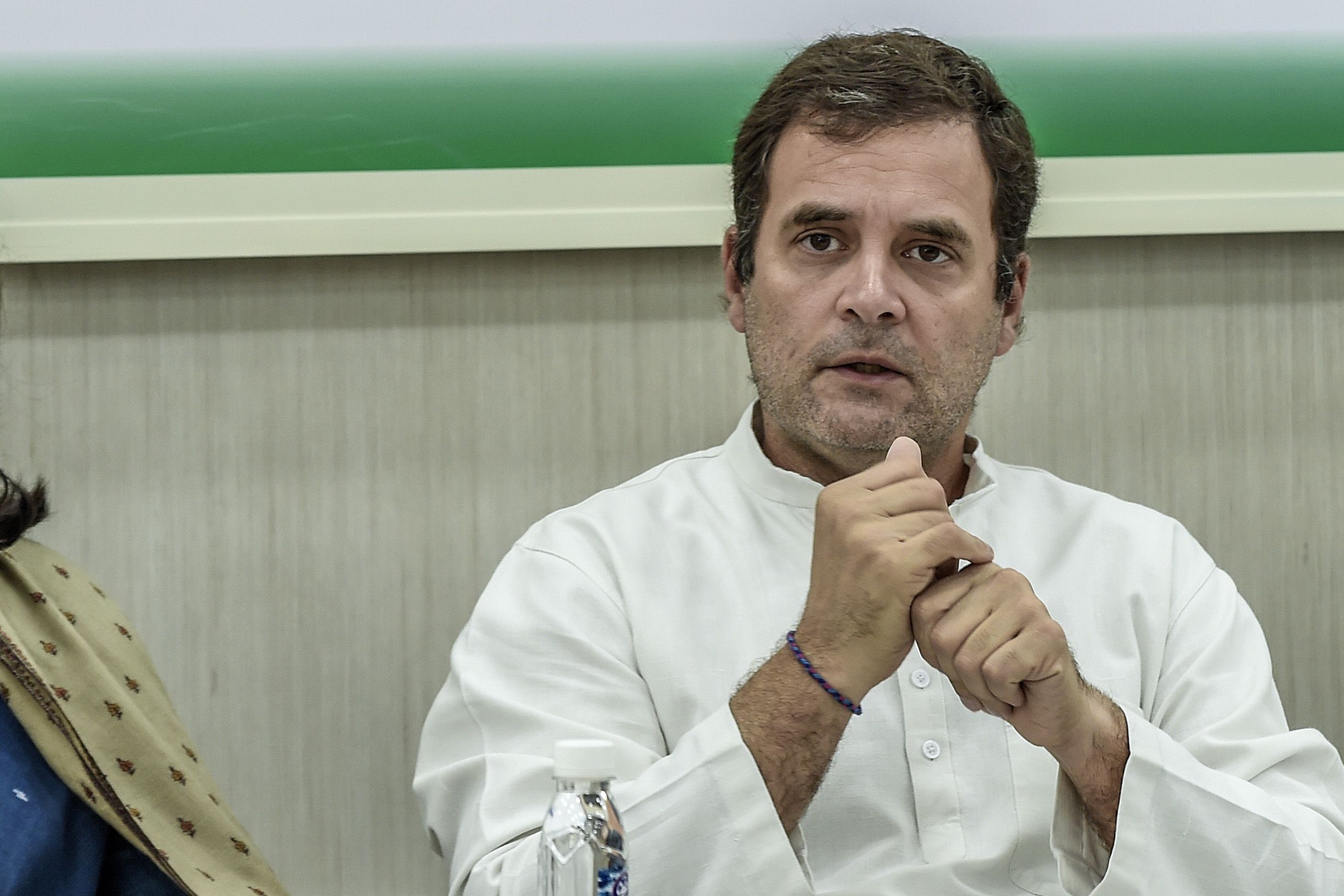 Líder da oposição indiana, Rahul Gandhi
