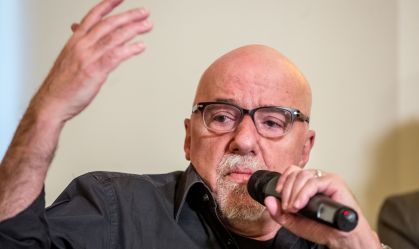 Paolo Coelho Press Conference In Prague