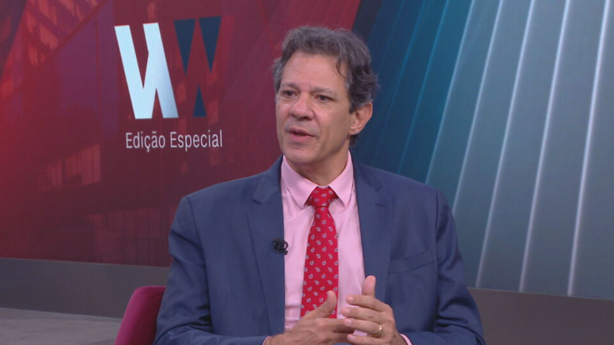 o ministro da Fazenda, Fernando Haddad, em entrevista exclusiva à CNN no WW Especial - 10/03/20023