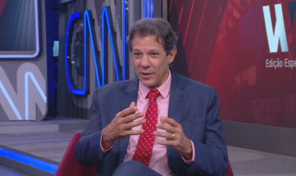 o ministro da Fazenda, Fernando Haddad, em entrevista exclusiva à CNN no WW Especial - 10/03/20023