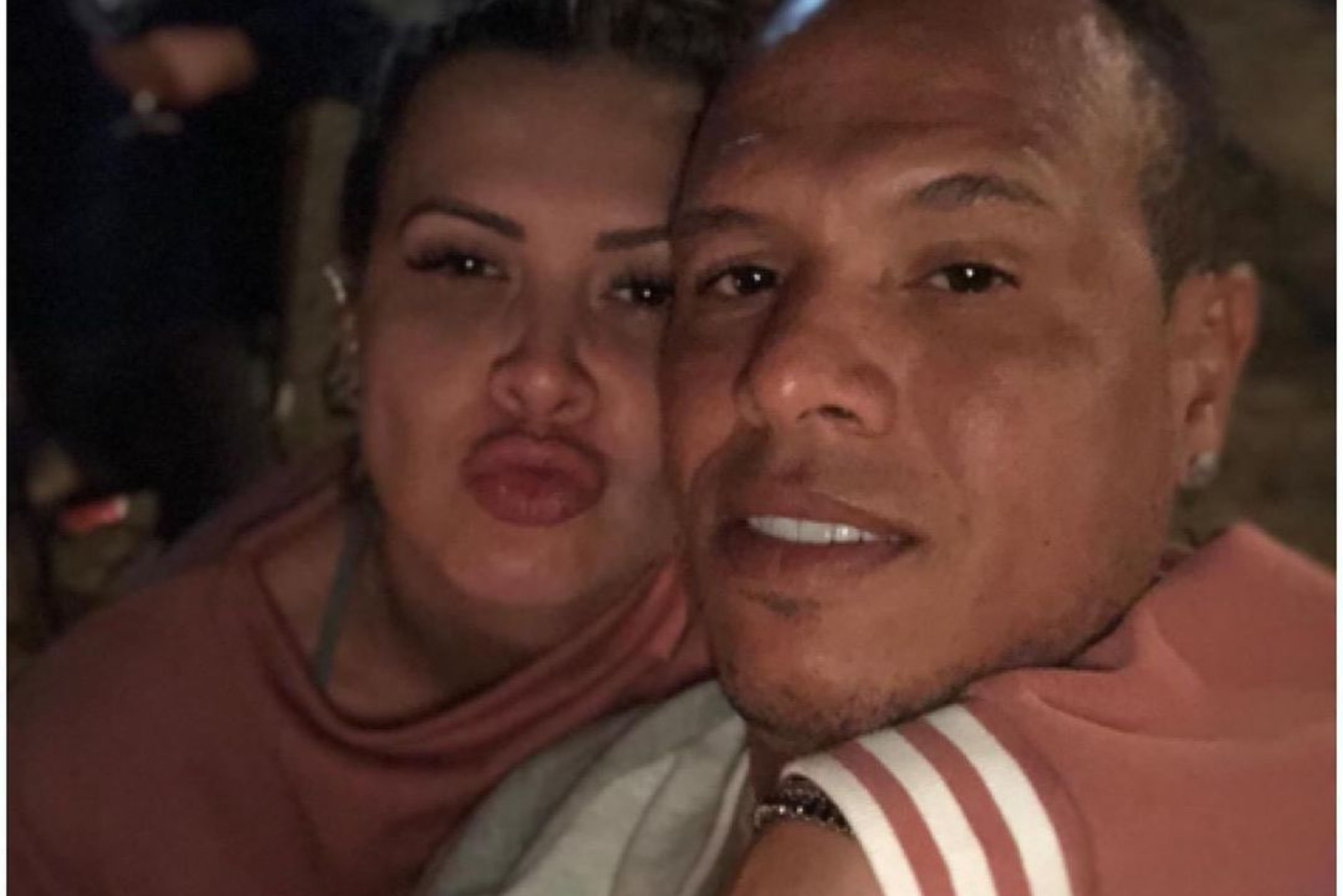 Juliana Paredela e Luis Fabiano